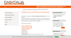 Desktop Screenshot of carrelli-horeca.it